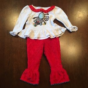 Mud Pie girls outfit